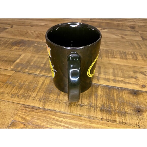 Batman Mug – DC Comics Vandor 2012 Black Ceramic Coffee Cup, Retro Logo Design - Picture 2 of 4